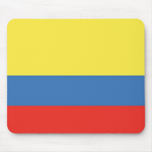 Colombia Flag Mouse Mat (Front)