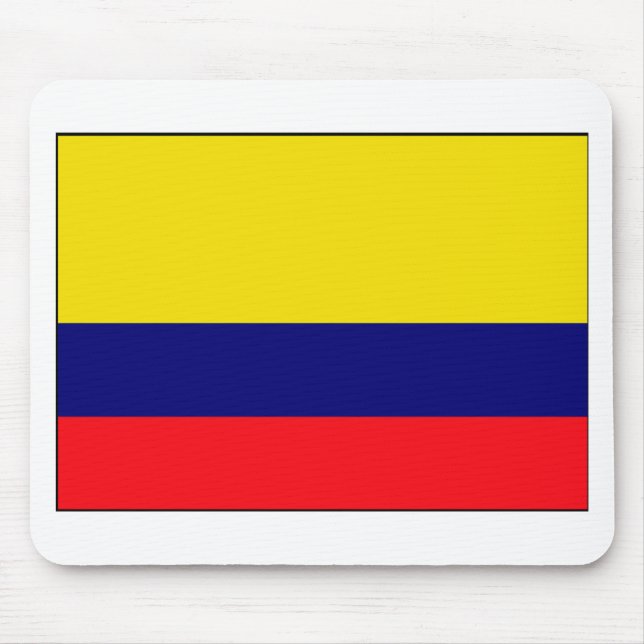 Colombia flag mouse mat (Front)