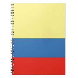 Colombia Flag Notebook