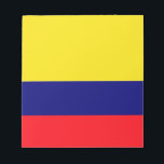 Colombia flag notepad<br><div class="desc">Colombia flag design</div>