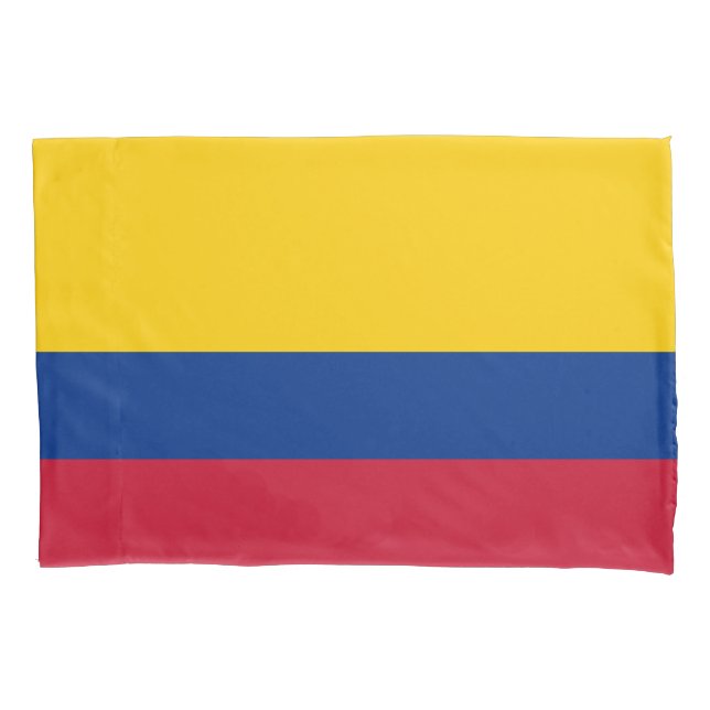 Colombia Flag Pillowcase (Front)