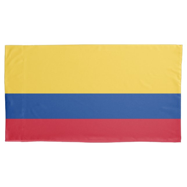 Colombia flag pillowcase (Front)