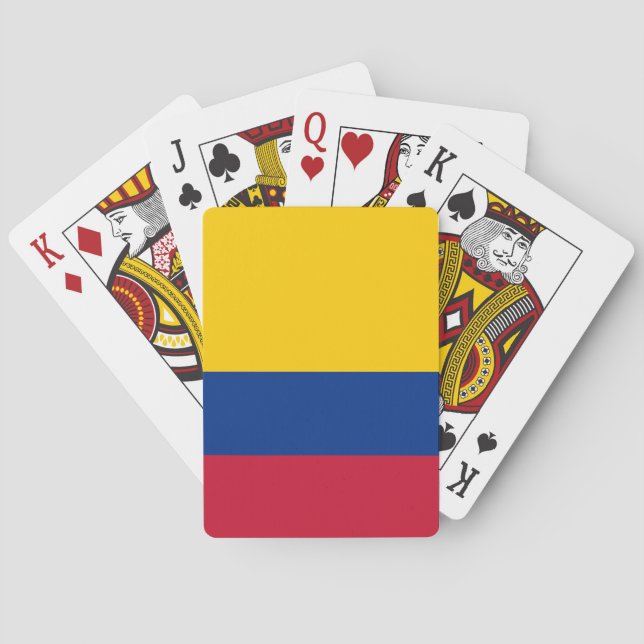 Colombia Flag Playing Cards (Back)