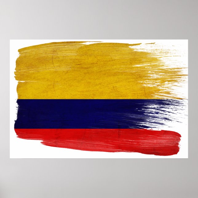 Colombia Flag Posters (Front)