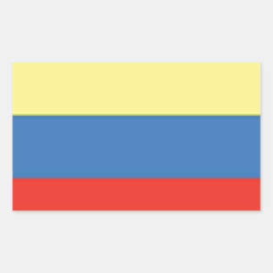 Colombia Flag Rectangular Sticker