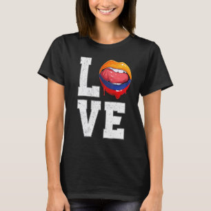 Colombia Flag Soccer Fan Love Colombian T-Shirt