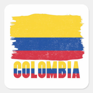 Colombia Flag Sticker