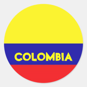 Colombia Flag stickers
