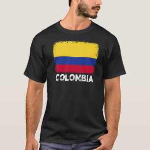 Colombia Flag Support Colombian People Women Men T-Shirt