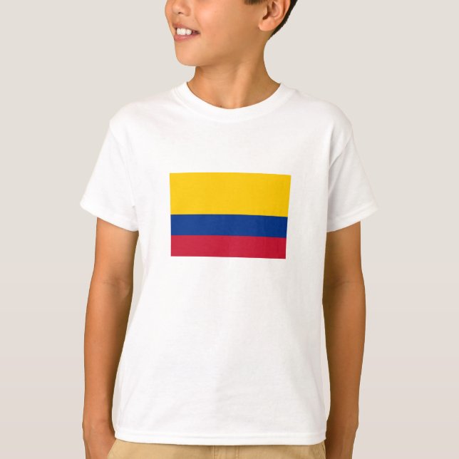 Colombia Flag T-Shirt (Front)