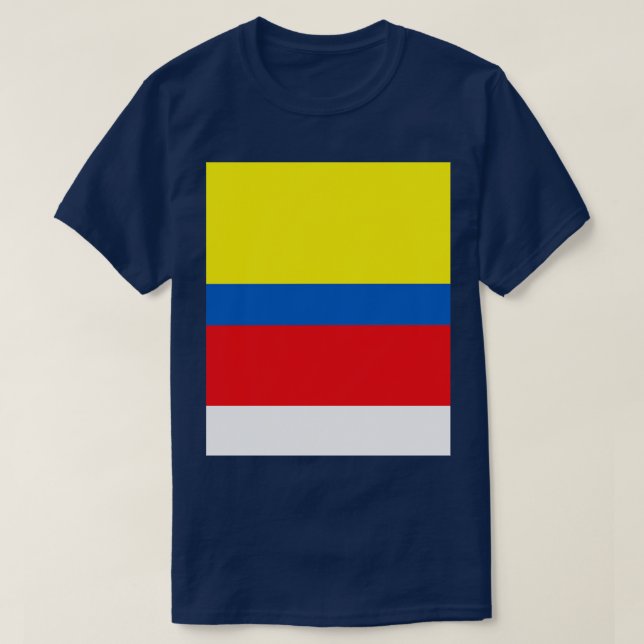 Colombia Flag T-Shirt (Design Front)