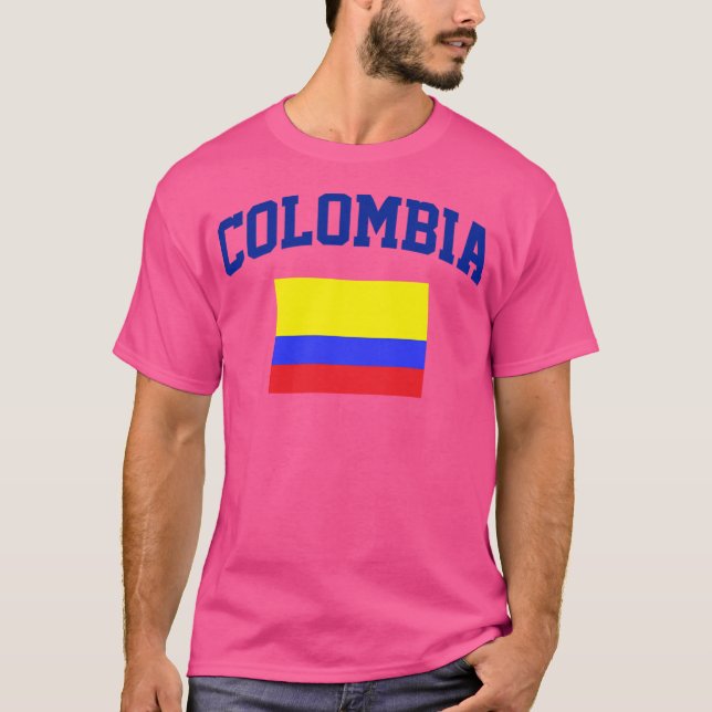Colombia Flag T-Shirt (Front)