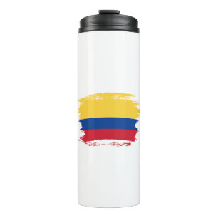 Colombia flag thermal tumbler