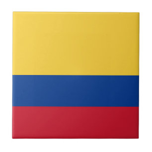 Colombia flag tile