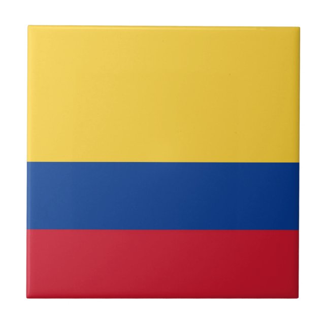 Colombia flag tile (Front)