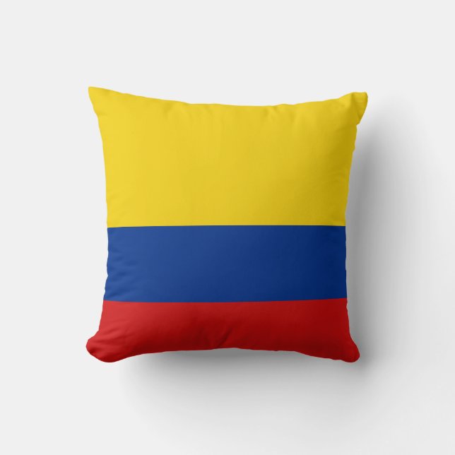 Colombia Flag x Flag Pillow (Front)