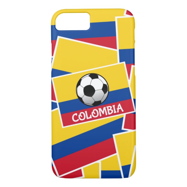 Colombia Football Case-Mate iPhone Case (Back)