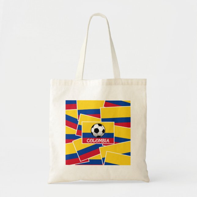 Colombia Football Tote Bag (Front)