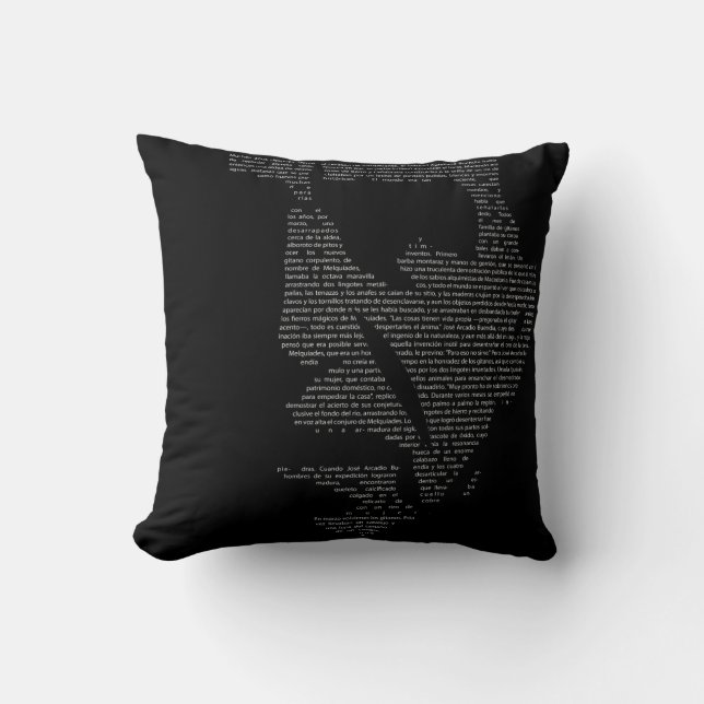 Colombia Gabriel Garcia Marquez Cushion (Front)