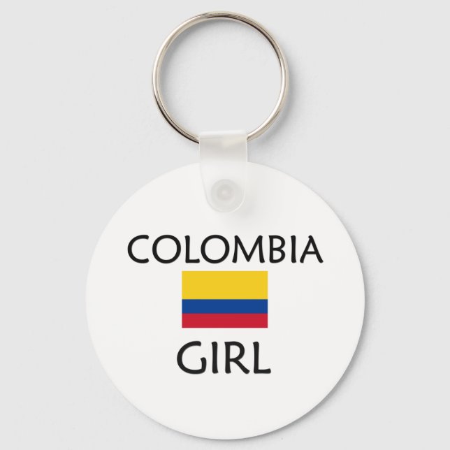 COLOMBIA GIRL KEY RING (Front)