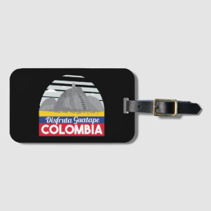 Colombia Guatape Vintage Travel Luggage Tag