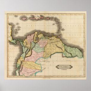 Colombia, Guayana Poster