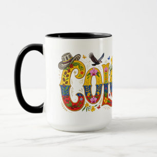 Colombia Heritage Vibrant Tropical Culture, Coffee Mug