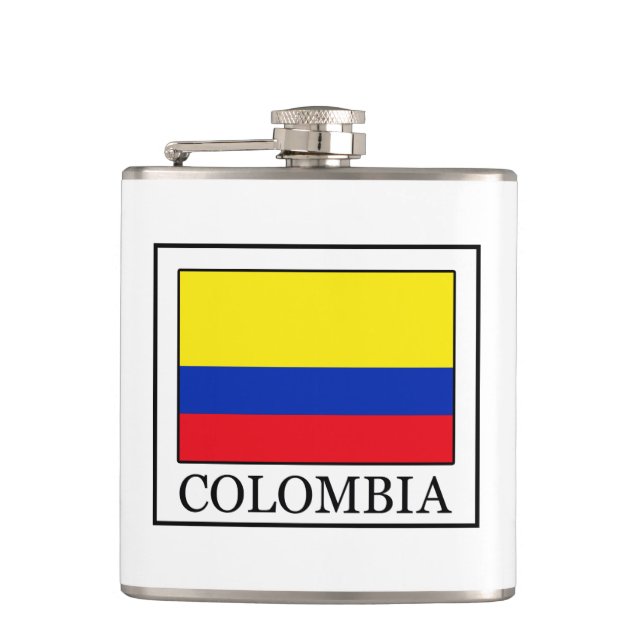 Colombia Hip Flask (Front)