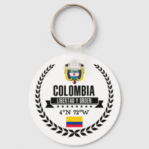 Colombia Key Ring