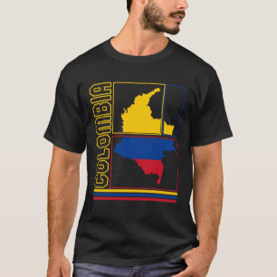 Colombia Map Shirt, Colombia Tee, Gift For T-Shirt