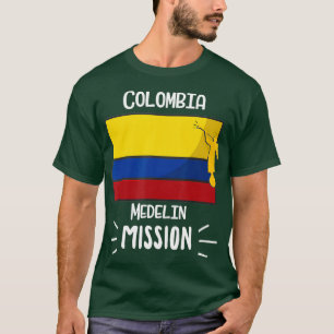 Colombia Medellin Mormon LDS Mission Missionary T-Shirt