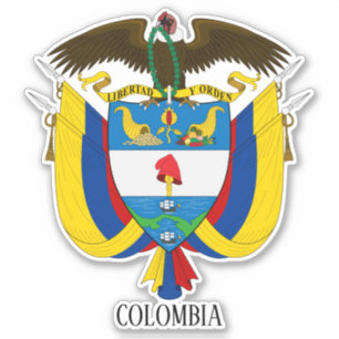 Colombia National Coat Of Arms Patriotic