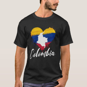 Colombia National Flag Nationality Colombian Men W T-Shirt