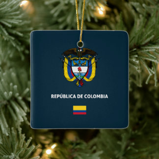 Colombia passport phone case ceramic ornament