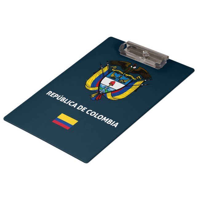 Colombia passport phone case clipboard (Angled)