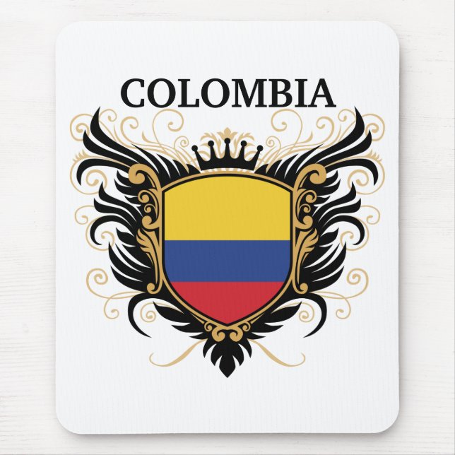 Colombia [personalise] mouse mat (Front)