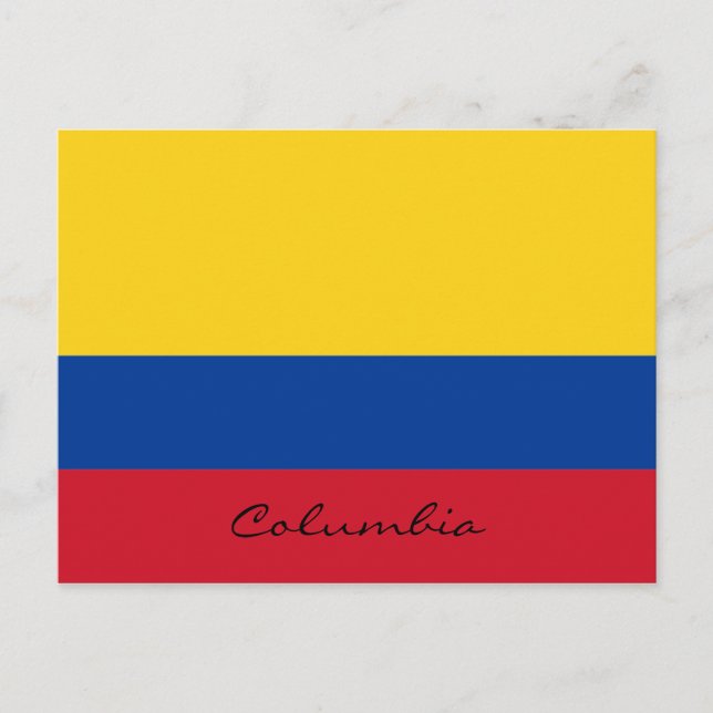 colombia postcard (Front)