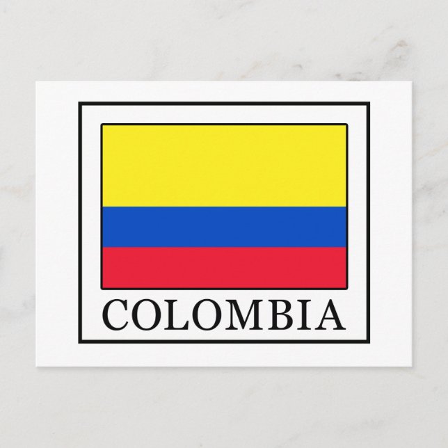 Colombia Postcard (Front)