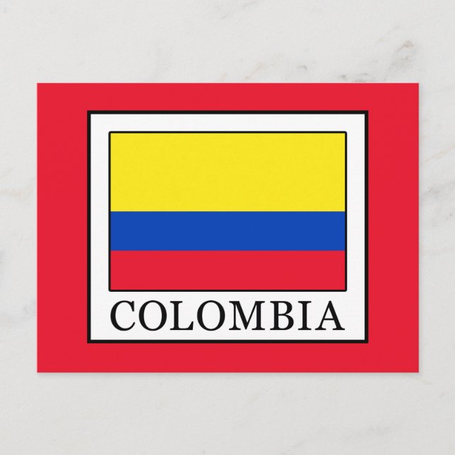 Colombia Postcard (Front)