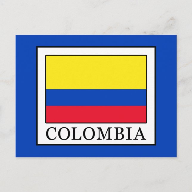 Colombia Postcard (Front)
