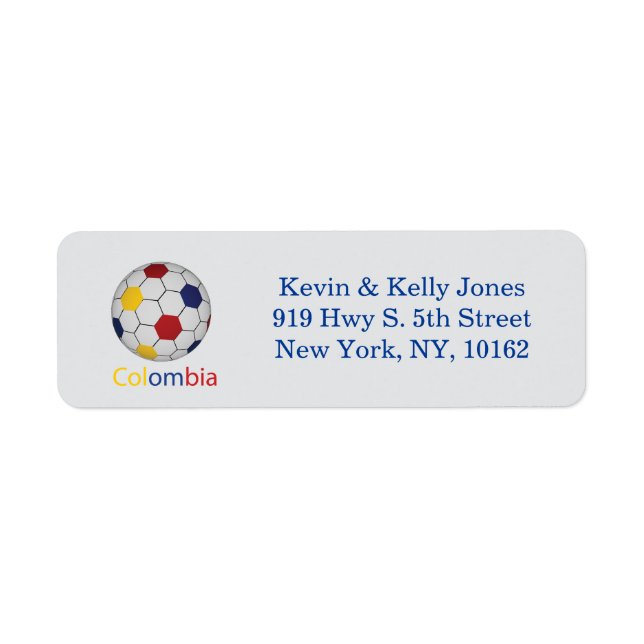 Colombia Soccer (Front)