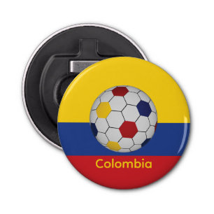 Colombia Soccer Bottle Opener