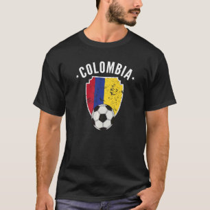 Colombia Soccer Colombia Flag Football Colombian P T-Shirt