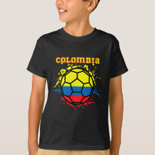 Colombia Soccer Colombian Flag Futbol Fan Jersey T-Shirt