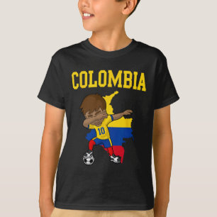 Colombia Soccer Colombian Football Dabbing  T-Shirt