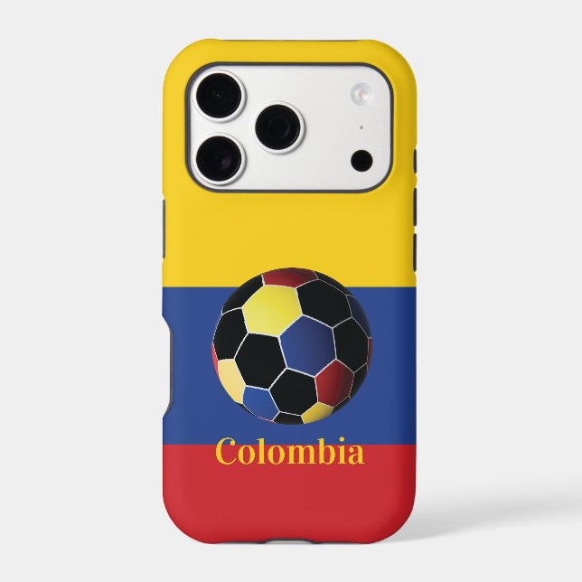 Colombia Soccer Poster (Back)