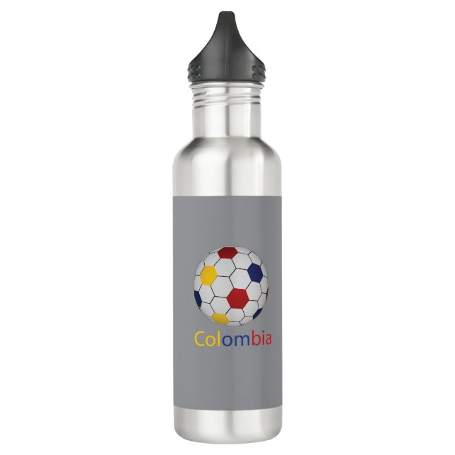 Colombia Soccer Water Bottle (Left)