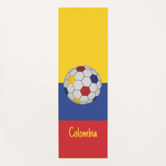 Colombia Soccer Yoga Mat