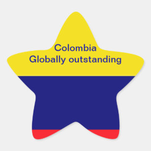 Colombia Star Sticker