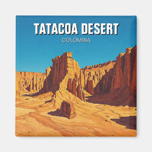 Colombia Tatacoa Desert Travel Magnet